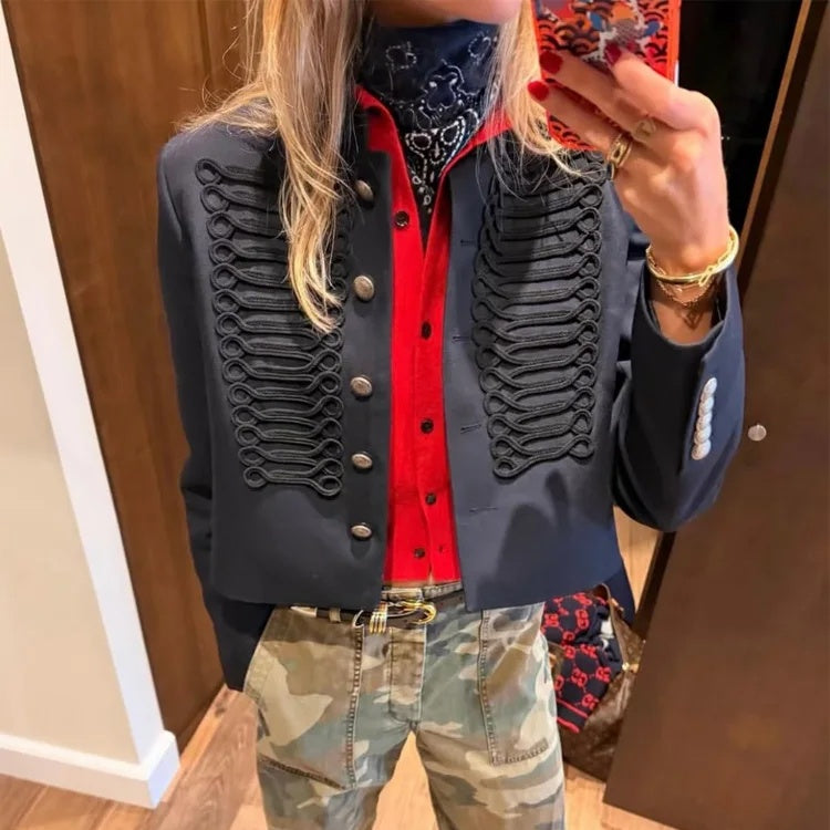 Women's Cropped Napoleon Jacket