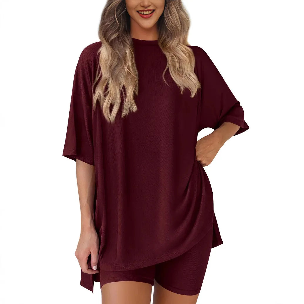 Women Casual Set Loose Sleepwear