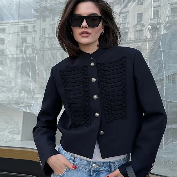 Women's Cropped Napoleon Jacket