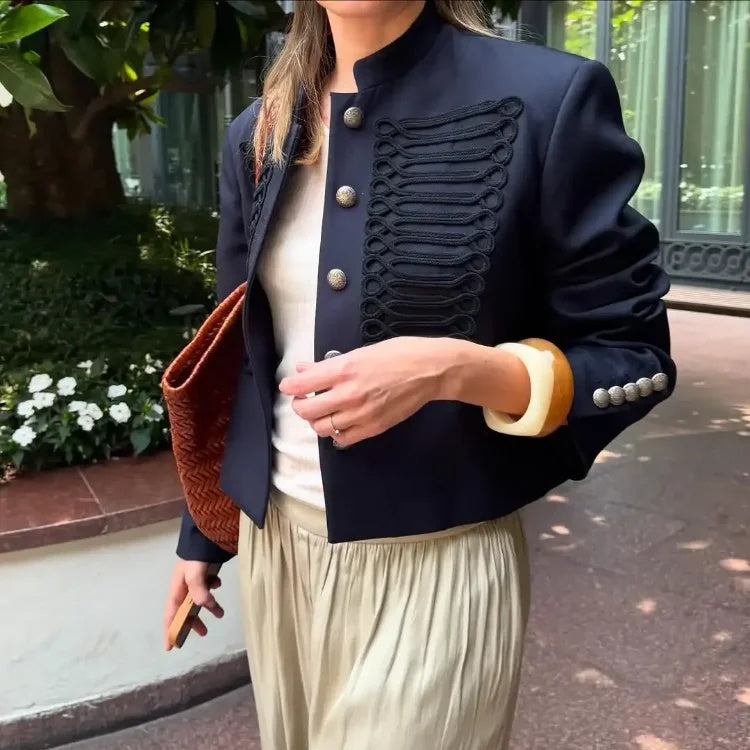 Women's Cropped Napoleon Jacket
