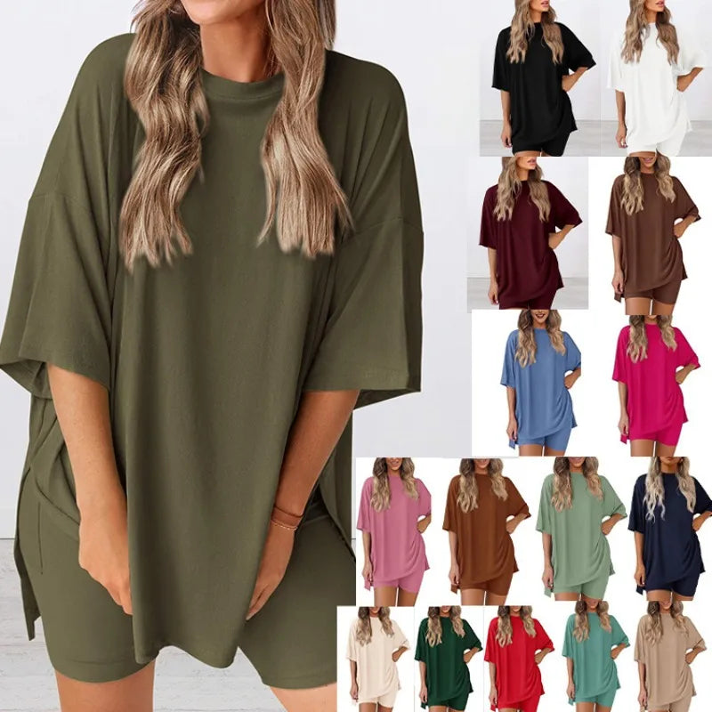 Women Casual Set Loose Sleepwear
