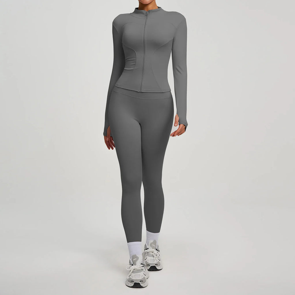 Women Long Sleeve Sports Set