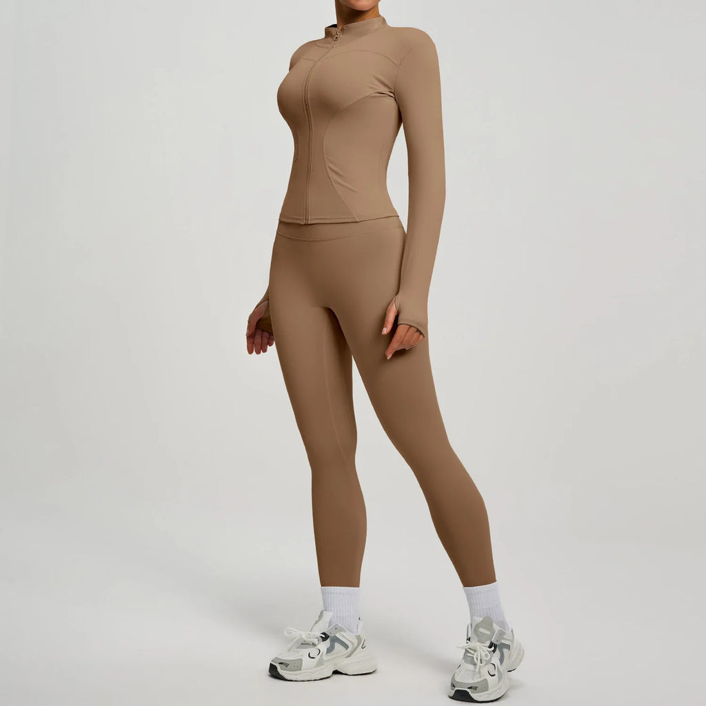 Women Long Sleeve Sports Set