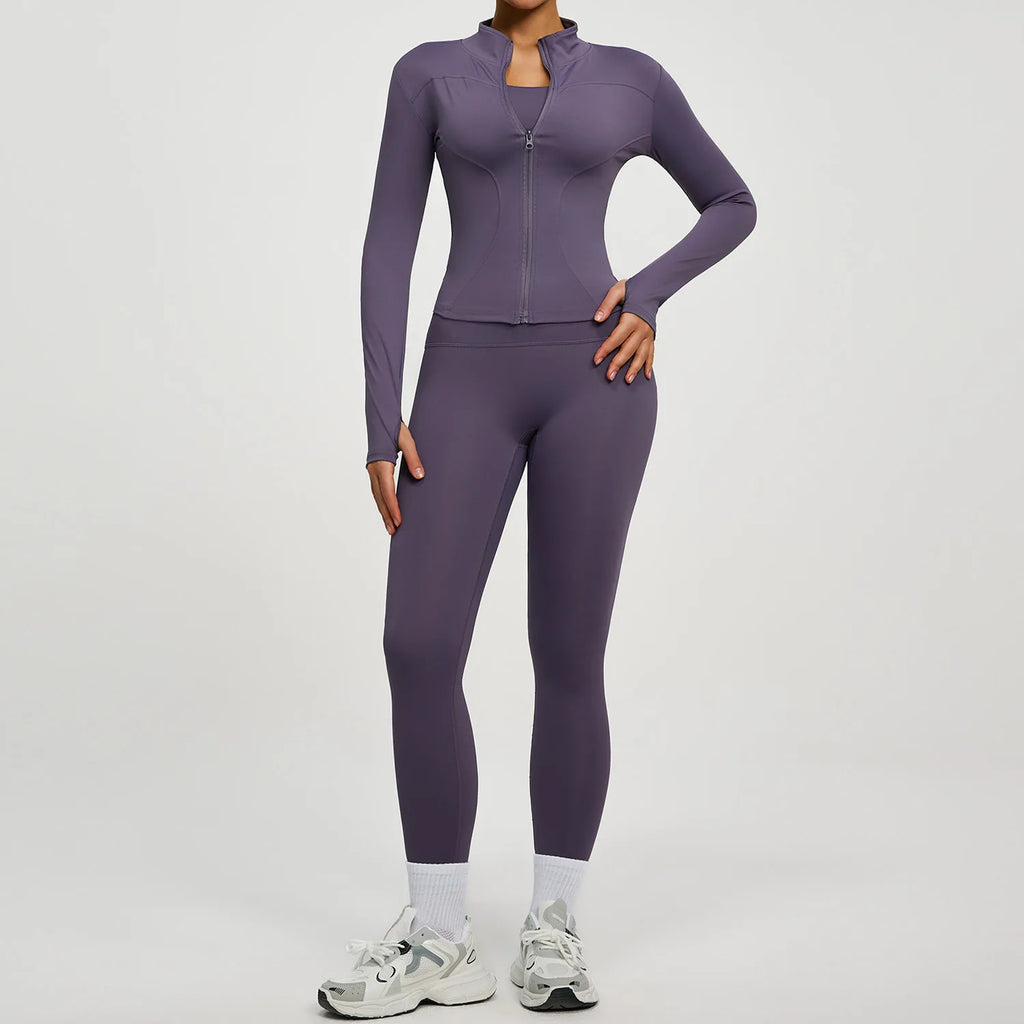 Women Long Sleeve Sports Set